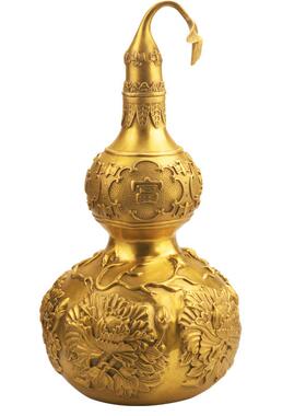 德缘居铜四季平安葫芦玉堂富贵葫芦葫芦金属工艺品家居摆件