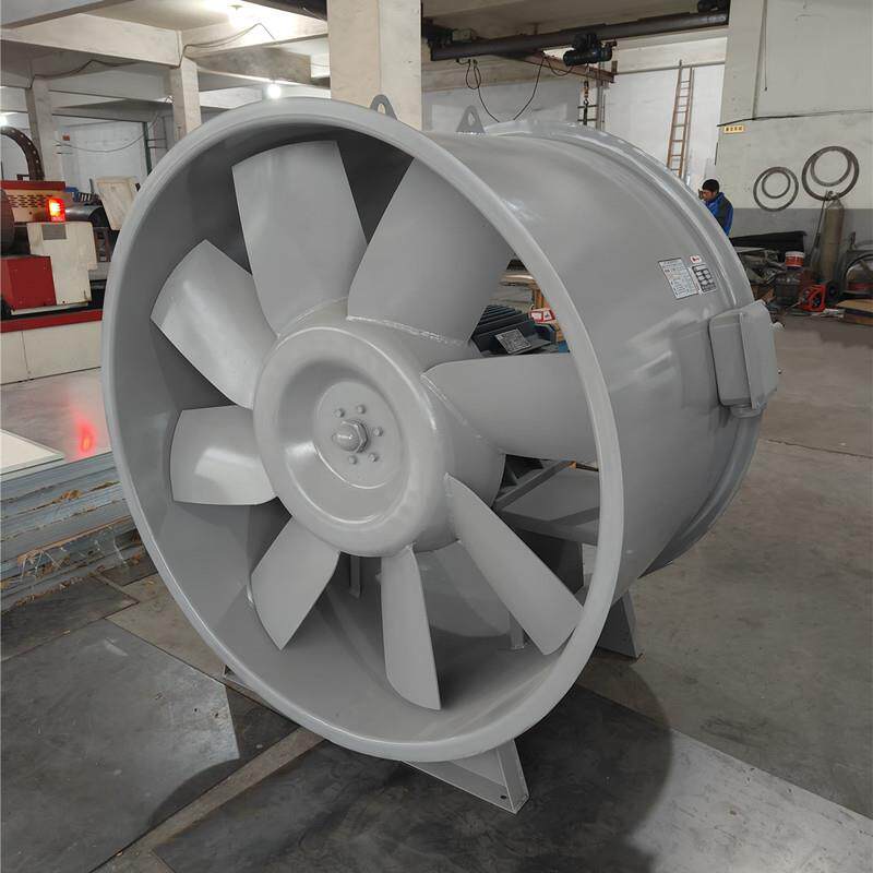上虞直筒型斜流风机GXF-II-11B 15KW低噪声斜流式通风机管道加压