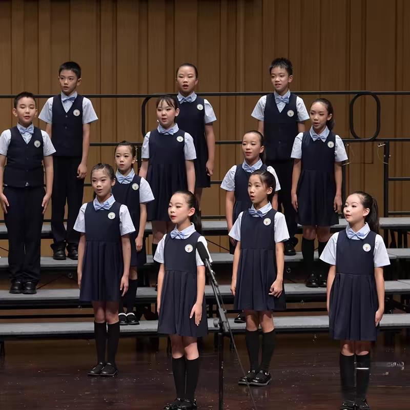 元旦儿童合唱服男女童中小学生朗诵演讲比赛歌唱祖国团体表演礼服