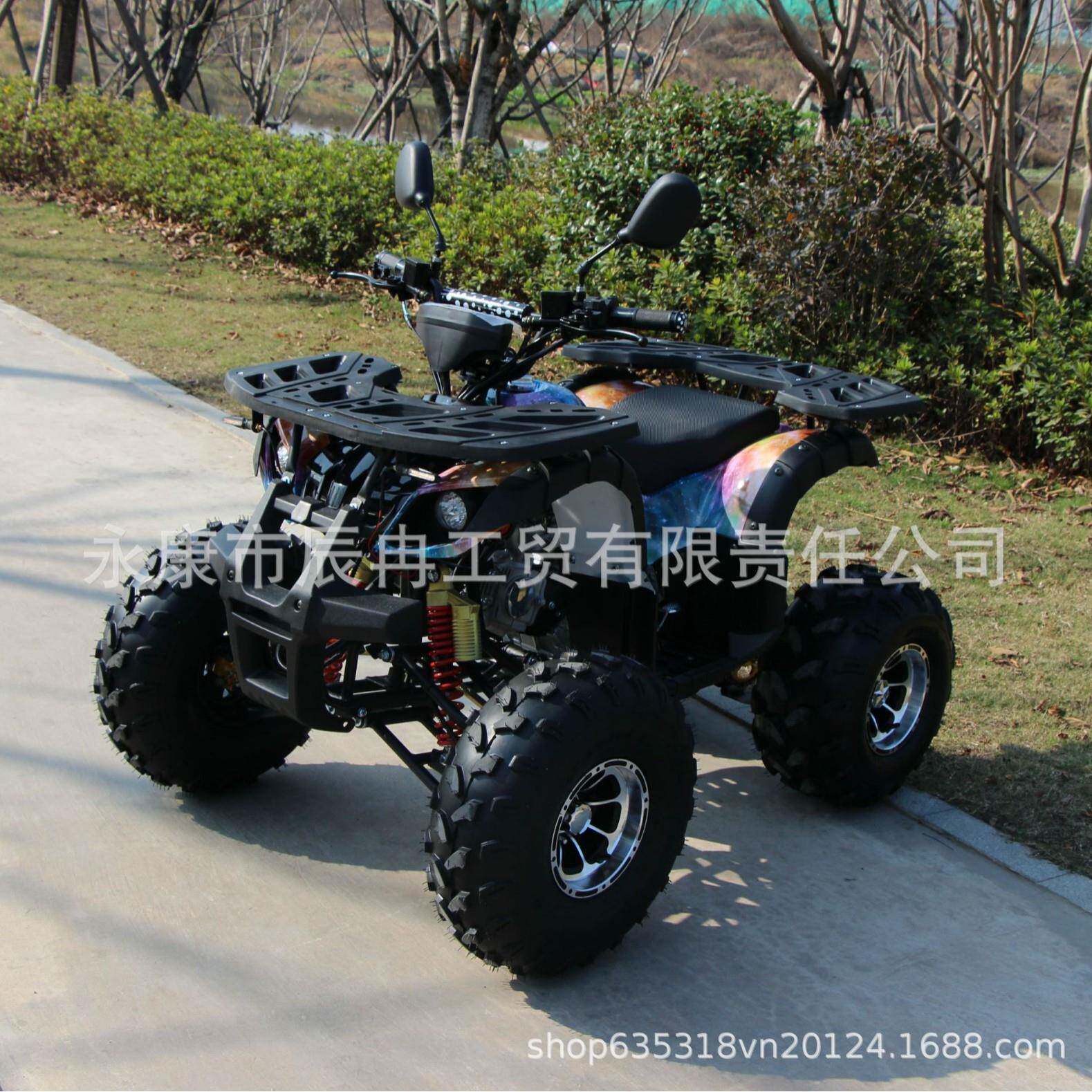 CR125CC小战神越野沙滩车ATV全地形车+1发动机四轮山地摩托车