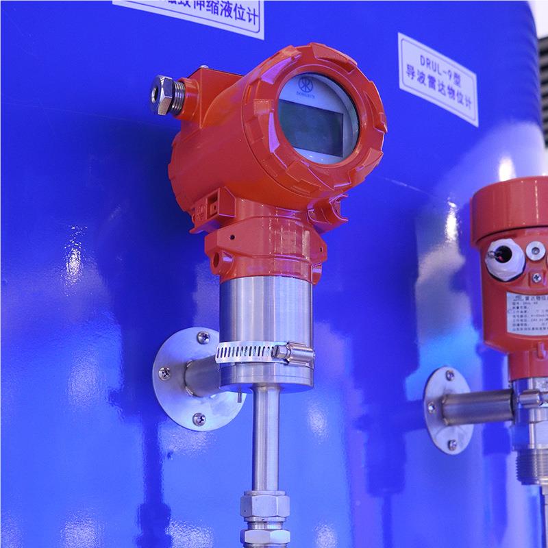 东润表储罐顶部安装磁仪翻板液磁位计DR缩CM99智能mA型致伸液位计