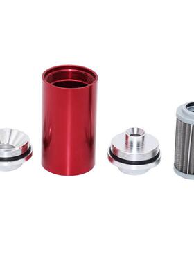 汽车改装燃油滤清器 58mm机油芯过滤器通用型接头AN6 AN8 AN10