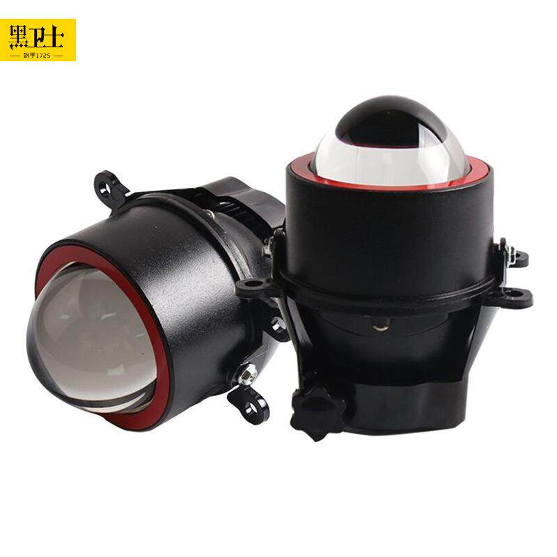 3寸通用LED双光透镜雾灯35w12v6000k3000K雾
