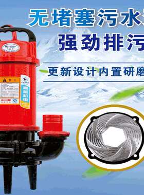 嘉无堵污水泵抽粪20V家用化塞粪池EOK沼气池排污泵能吸粪潜水2泵