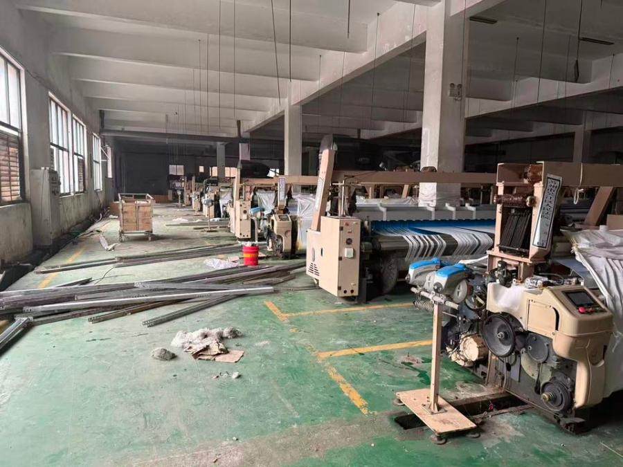 1月26日苏州纺织公司车间内68台机器设备及配件网络拍卖公告