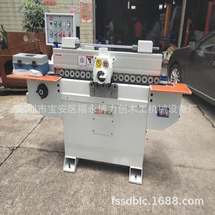 全自动45度锯90度锯自动送料开槽机木工铣边机侧边锯非标机器