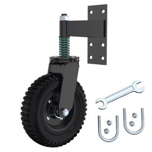 重型旋转门6寸橡胶滚轮 闸门辅助支撑轮Gate 6’’ Rubber Wheel