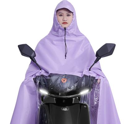 雨衣电动车雨披加大加厚摩托车双人单人骑行防暴雨全身遮脚防雨