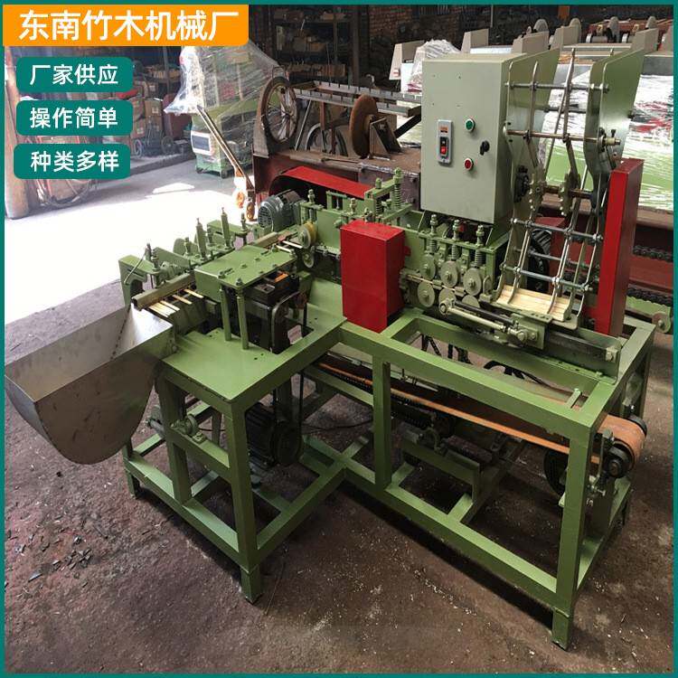 全自动全生筷成型削尖一体机组合双生筷成型削尖机