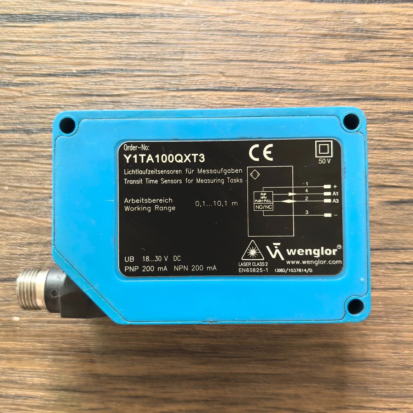 现货销售 wenglor威格勒 Y1TA100QXT3 激光