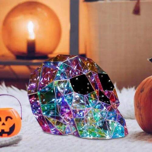 Halloween Led Neon Lights Spooky Skeleton Decoration