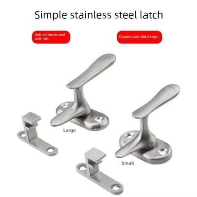 采购产品表面安装不锈钢小门闩，防盗门闩锁，防盗门锁，门锁，门