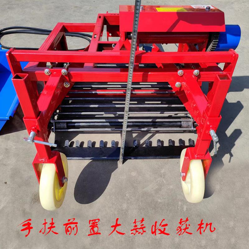 2022新款大蒜收获机出蒜机收割机挖蒜刨蒜起蒜机单缸不伤蒜