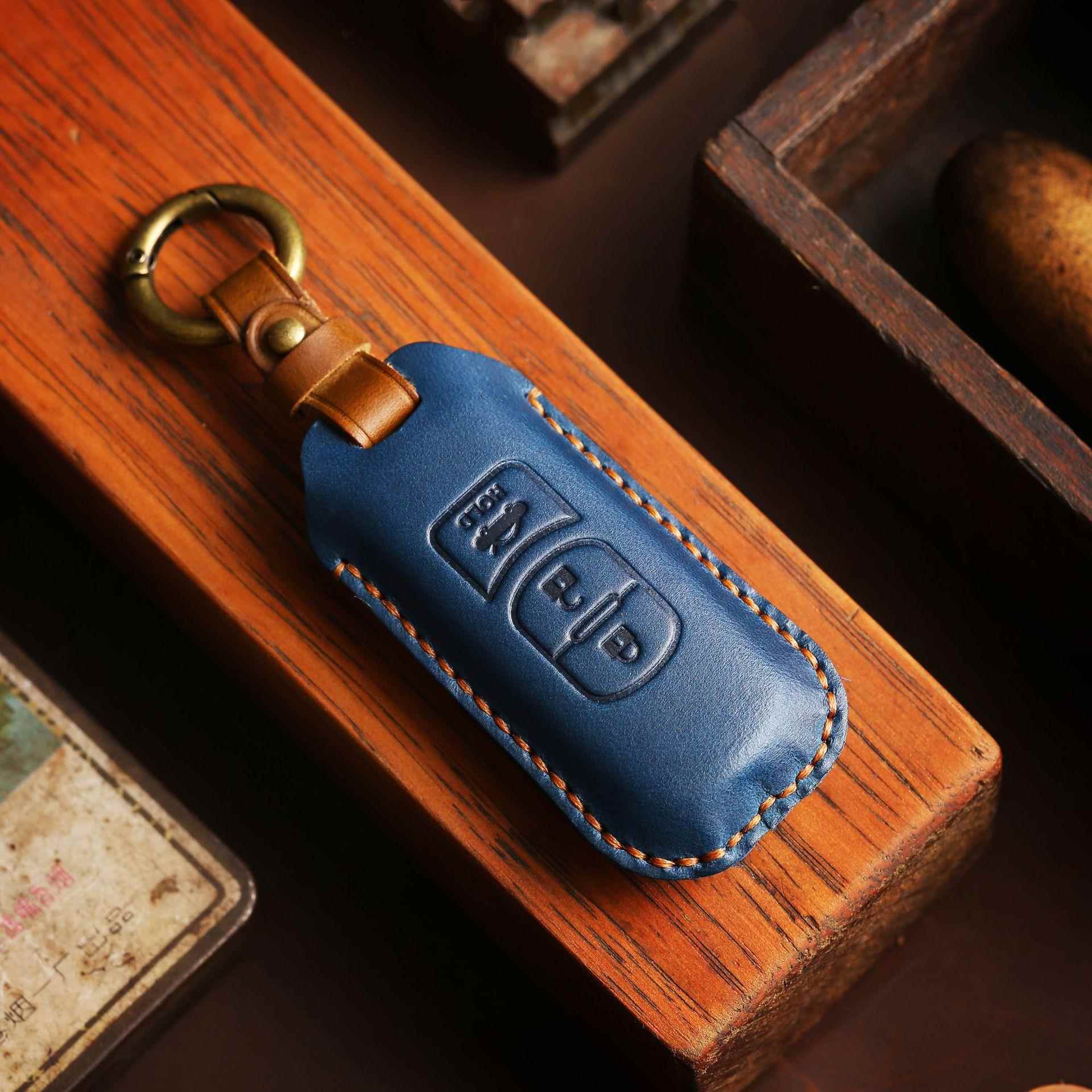 适用于马自达钥匙套CX-5阿特兹CX-30昂克赛拉cx-9车钥匙套纯手工