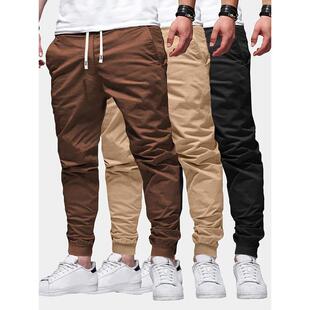 T 32856 Men's Solid Color Sweatpants 士卫裤