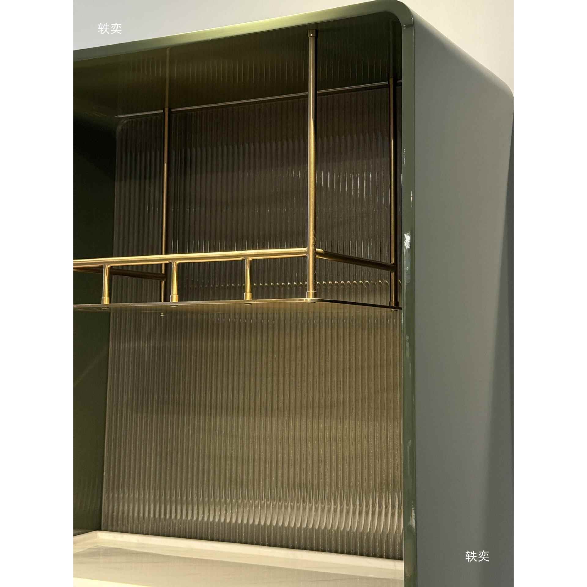 中古风实木酒店家具客t$*&loyj房迷柜你茶吧台子一体边别墅水柜餐