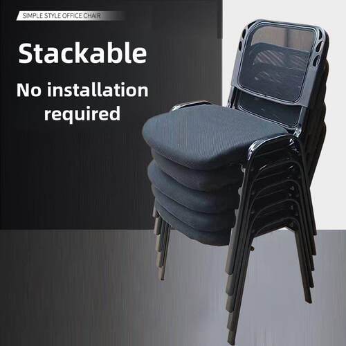 简易办公椅网状会议椅无扶手麻将椅客人椅公司职员椅靠背椅培训椅