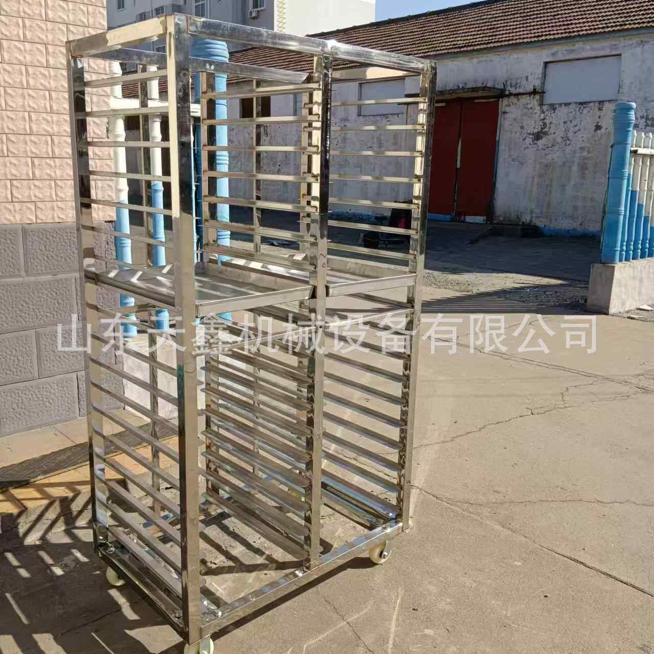 邯郸大名县食品蒸车加厚材质架子车食品厂馒头包子架子车冷冻架子