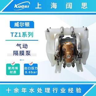 WILDEN威尔顿气动隔膜泵半寸口径TZ1系列工程塑料耐酸碱污水泵