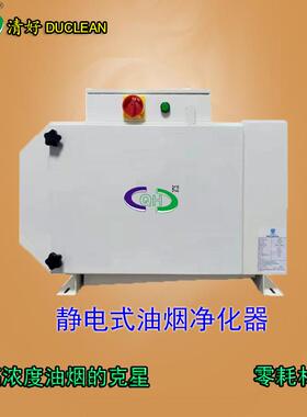 厂家油烟净化器 等离子静电油烟净化器DME10 零耗材高效净化直销