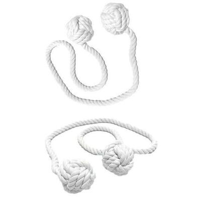 Curtain Rope Ties Elegant Drapery Holdbacks Modern Simple