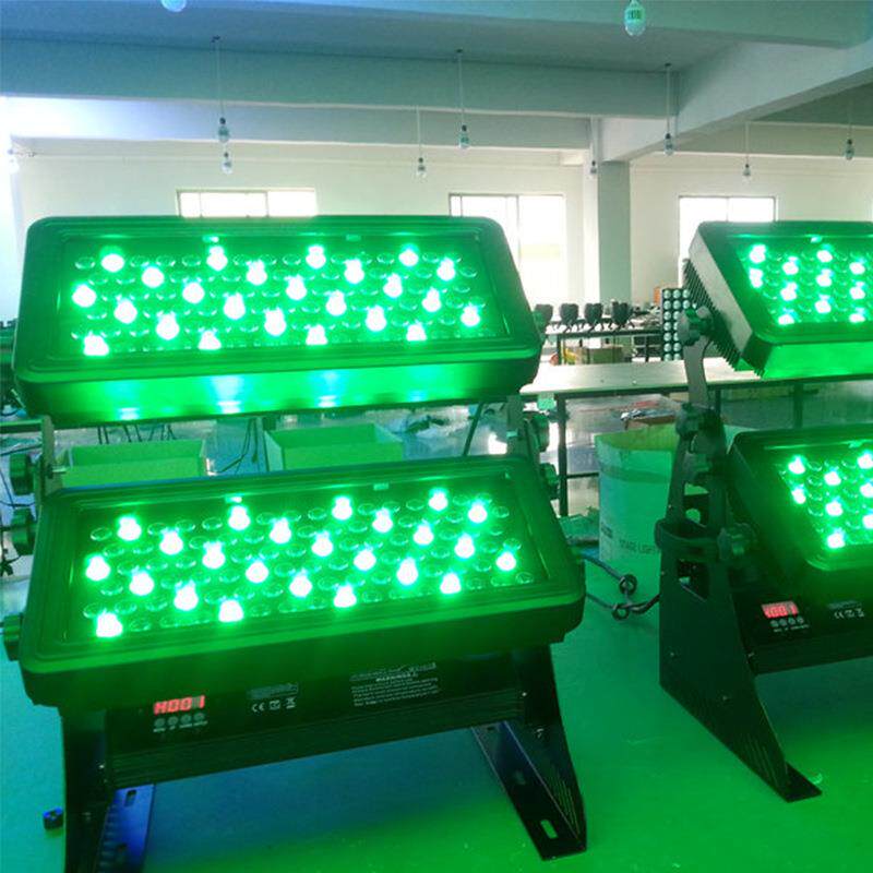 舞台灯光LED户外防水双层投光灯72颗96颗120颗城市之光双排洗墙灯