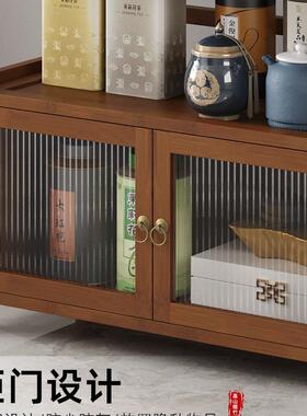 茶桌家用小茶台可移动小推车轮几发UST带沙边茶几茶水架多功能置