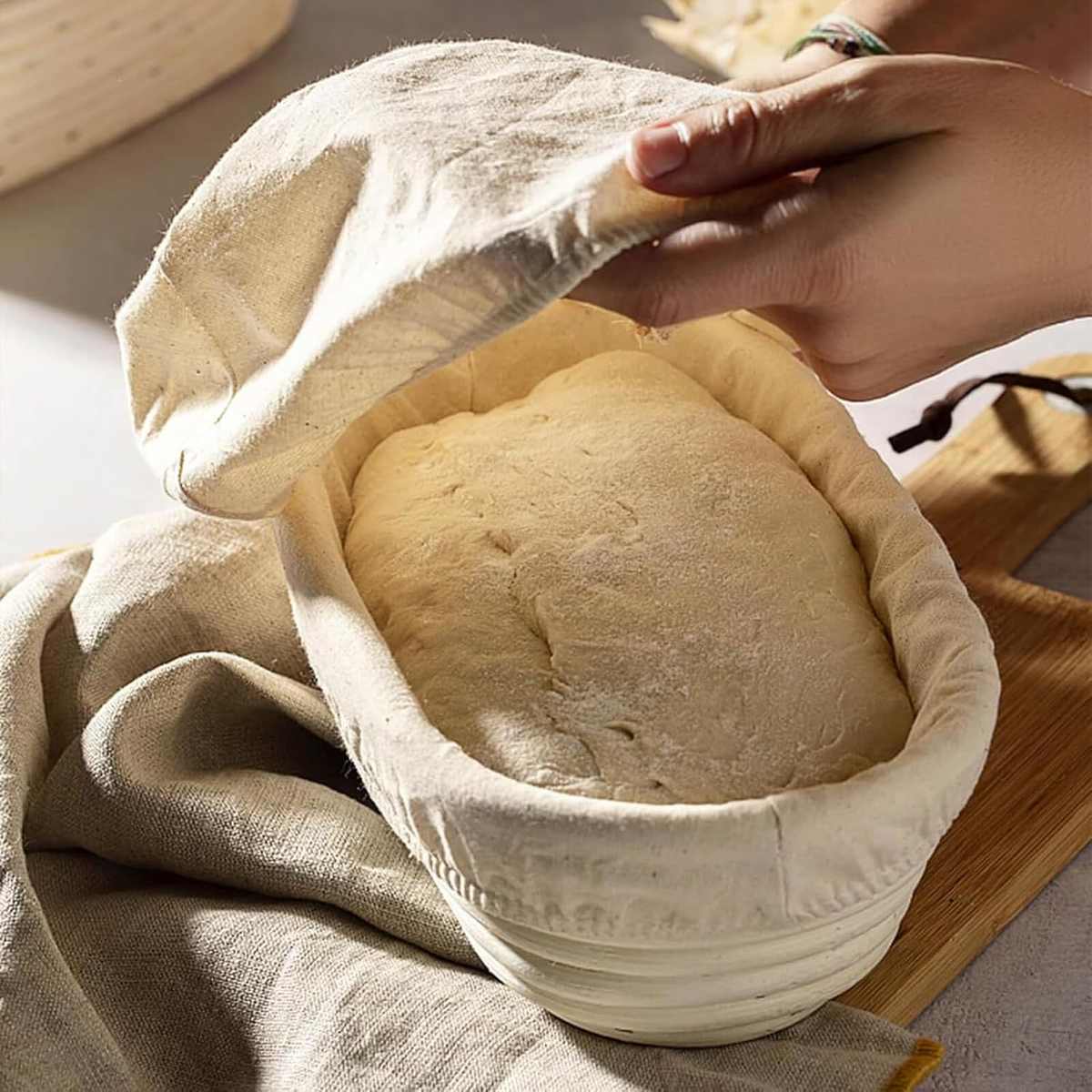 爆品7件烘焙入门套装藤条发酵篮烘焙用具面包发酵篮
