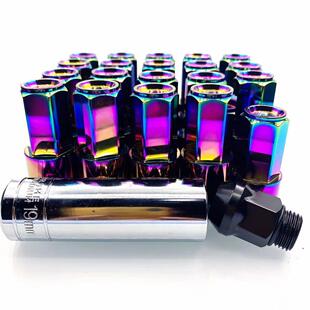 二合长配套筒2+QXV1一套轮毂0改装一轮胎螺丝螺帽锻造可以打lo款g