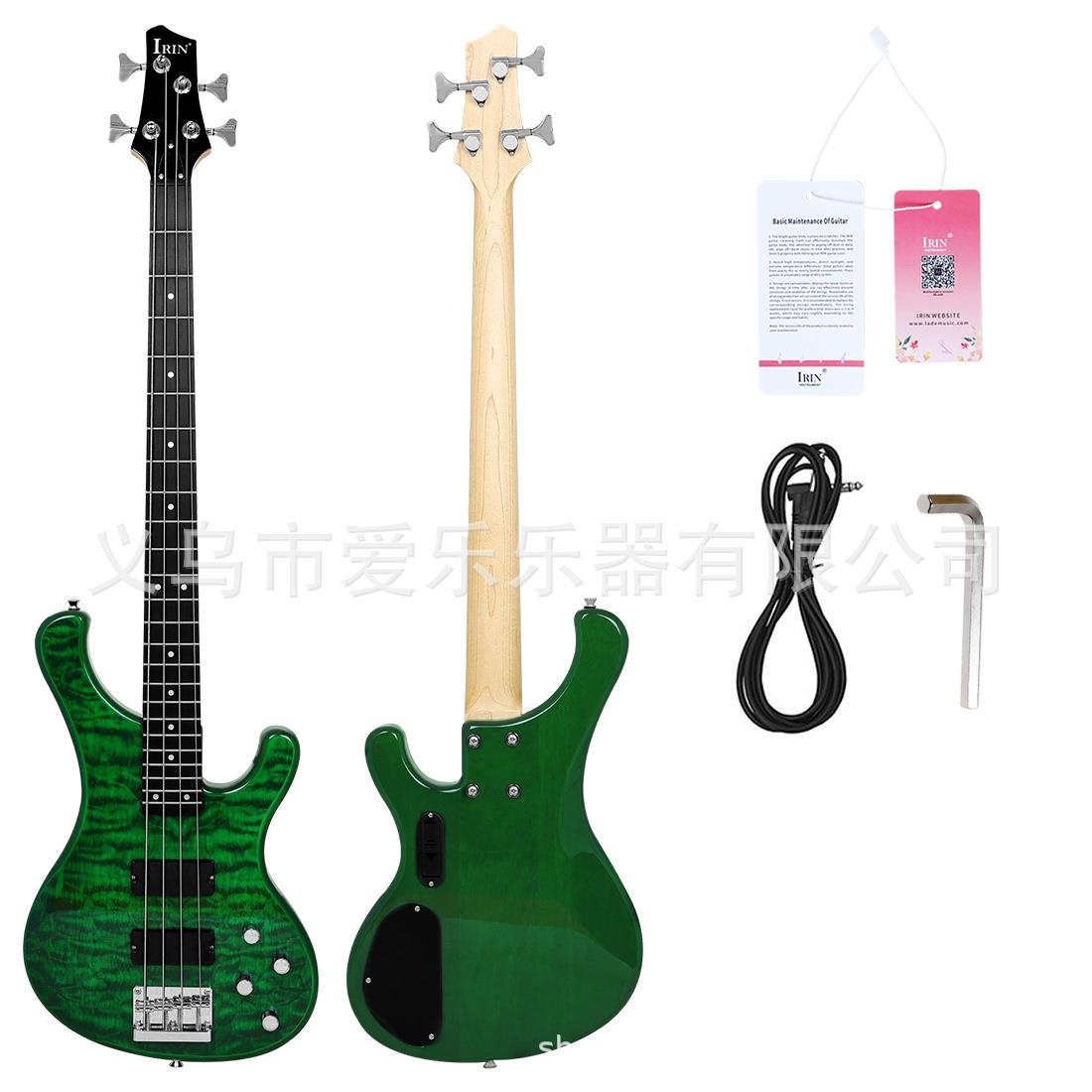 低音吉他乐器电贝司演出专用实木双双拾音器Bass电贝斯