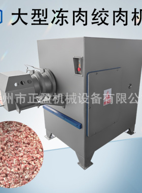 250型大型冻肉绞肉机 肉类加工设备 商用强力型冷冻搅碎肉机