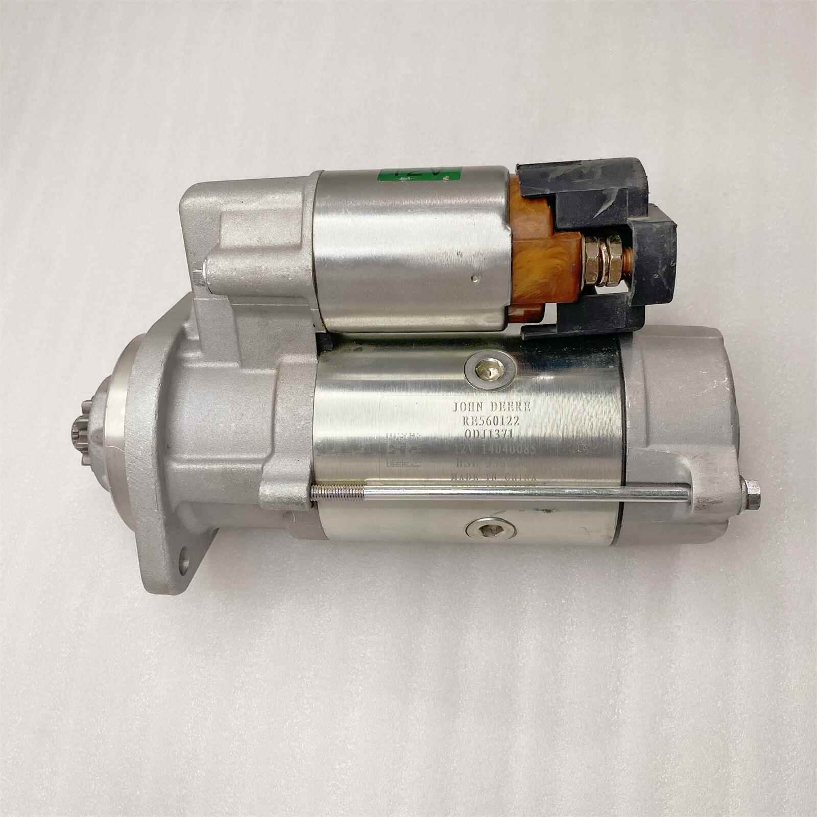RE559760约翰迪尔5E1004拖拉机原厂配件954起动机10齿马达QDJ1372