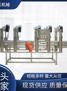 常州工厂供应全自动蔬果除水设备果蔬食品包装袋震动沥水风干机