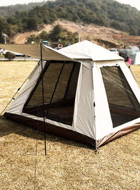 厂家直销网红爆款现货批发帐篷户外全自动速开便携式公园防晒一室