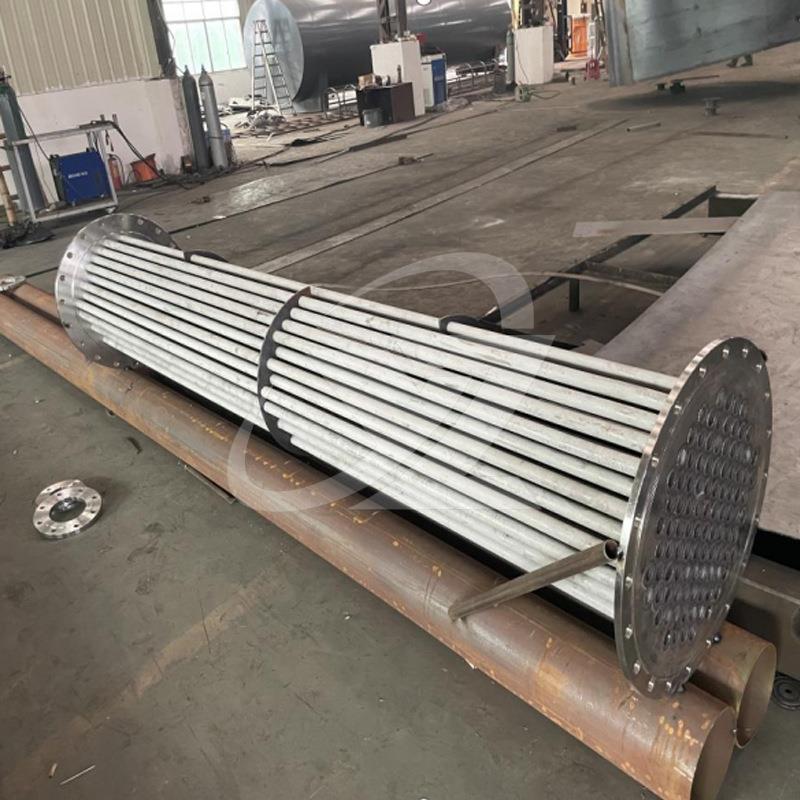 30平方304不耐锈钢3列管式凝器1列管式冷6L冷不锈钢U型管换热器压