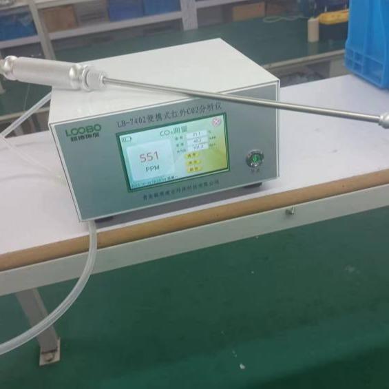 LB-7402便携式红外CO2分析仪 红外光谱吸收原理精准