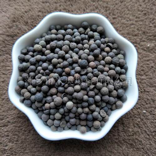 黑陶瓷砂 陶粒沙2-4mm 陶瓷沙 水族档养草沙