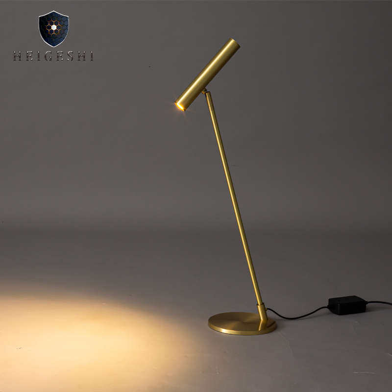 意式极简台灯轻奢现代卧室床头灯全铜设计感办公室书桌落地台灯,家装灯饰光源,装饰台灯,淘宝优惠券,粉丝福利购,淘宝优惠卷