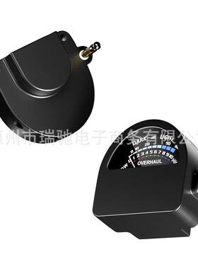 管道漏水声音探测集音拾音器 墙体地下水道听声音测漏仪带显示表