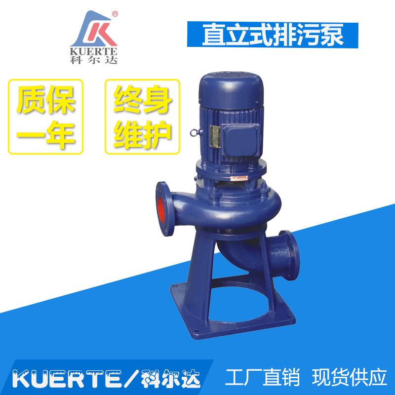 直立式排污泵LW型污水抽水泵立式管道排污泵污水处理排水泵