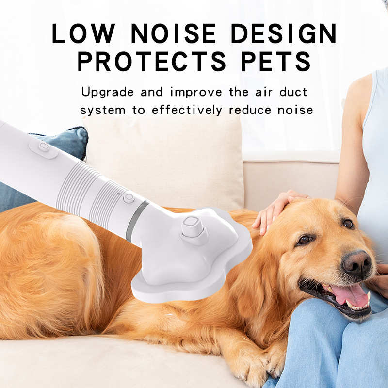 宠物清洁美容梳子吹风三合一 猫咪狗狗去浮毛按摩烘干吹风梳