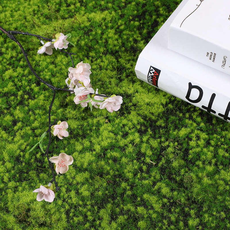 仿真苔藓草坪人造草坪室内装饰背景墙绿植盆景人工两米新款假草皮