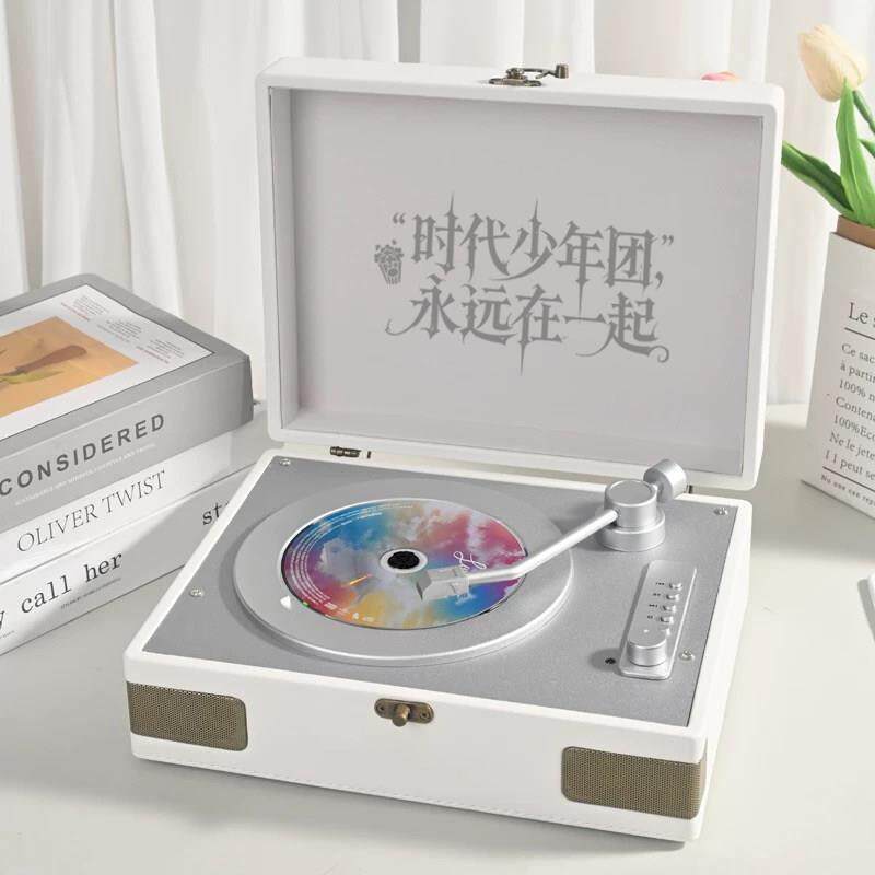 蝉鸣林静DIY时代少年团粉丝定制叁重楼CD播放机明星专辑光碟碟片