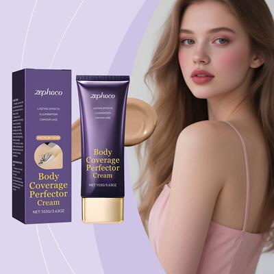 Zephoco Natural Moisturizing Body Concealer for Skin Tones -