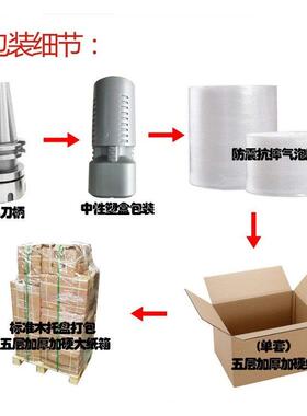 数控刀柄CAT40CNC加工中心ER刀柄CAT40-ER40-80英制刀柄
