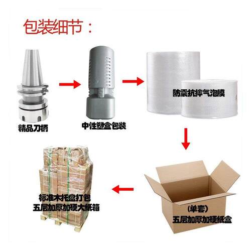 数控刀柄CAT40CNC加工中心ER刀柄CAT40-ER40-80英制刀柄