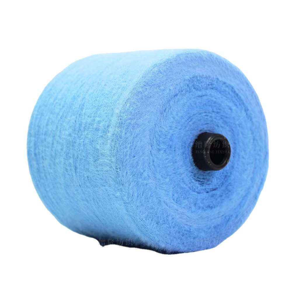 公分不掉利.53泓仿批发貂毛线现货公分2毛羽 纱线公分毛纱毛尼龙1