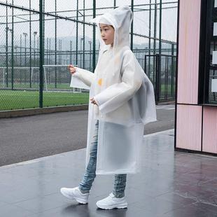 儿童加厚EVA雨衣连体雨披男女童幼儿园徒步小学生带书包位15s批发