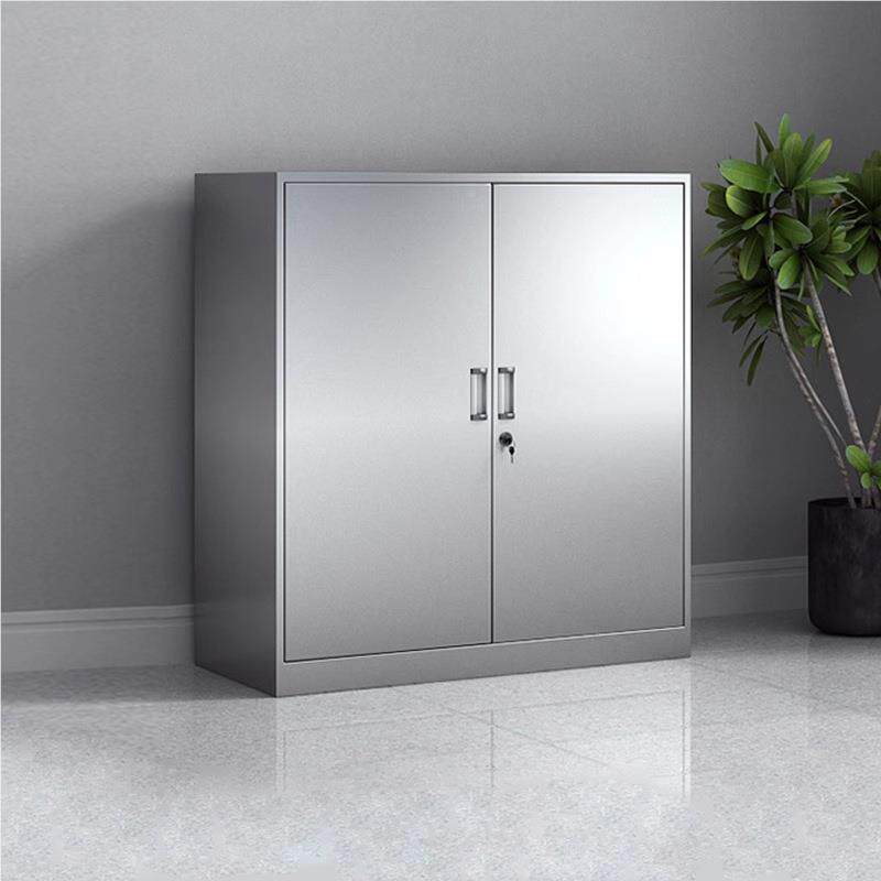 不品锈钢件柜药器械柜西柜办公储物书柜更衣文柜带锁矮柜药柜TF-8