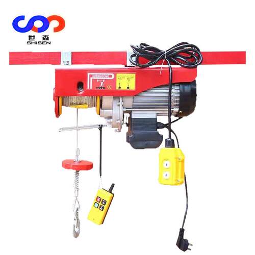 上海微力微型电动葫芦PA800家用小型吊机25米电动卷扬机